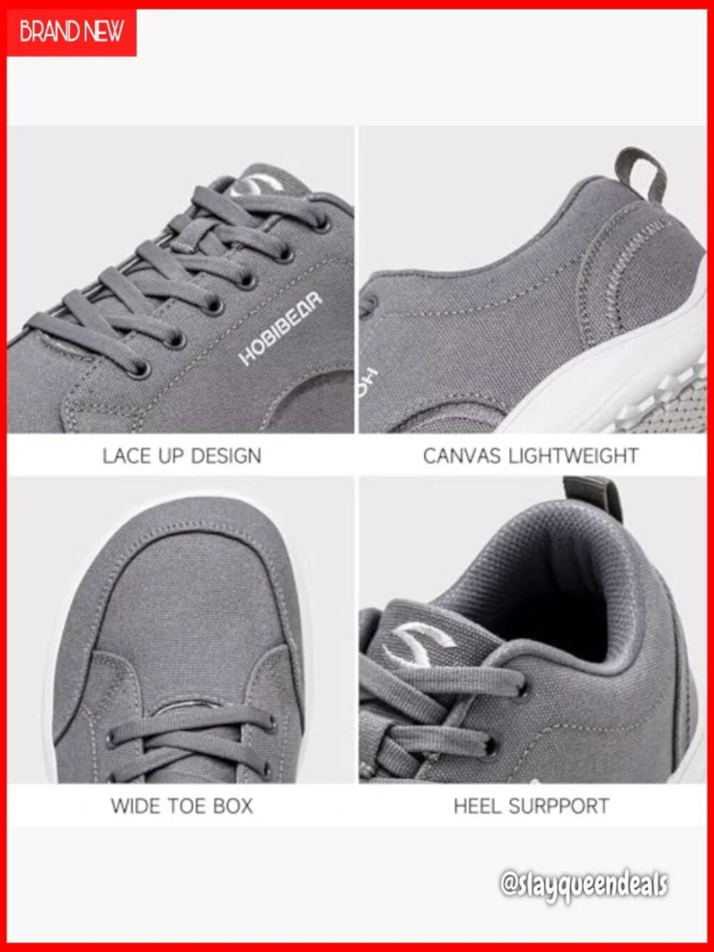 Minimalist Barefoot Canvas Sneakers Wide Toe Zero Drop Walking Shoes